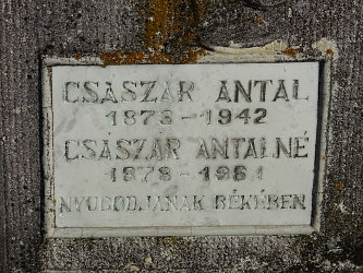 Friedhof Vasszentmih�ly (Raab-Sankt-Michael)