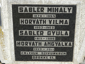 Friedhof Vasszentmih�ly (Raab-Sankt-Michael)