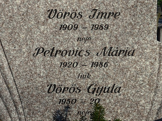 Friedhof Vasszentmih�ly (Raab-Sankt-Michael)