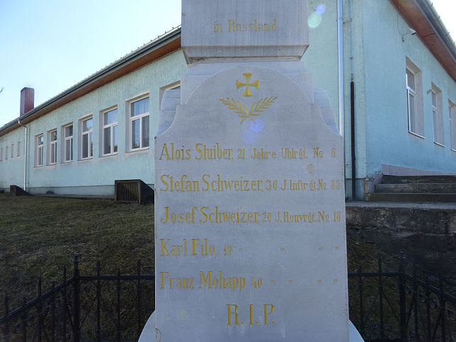 Als�sz�ln�k, Kriegerdenkmal 1. WK.