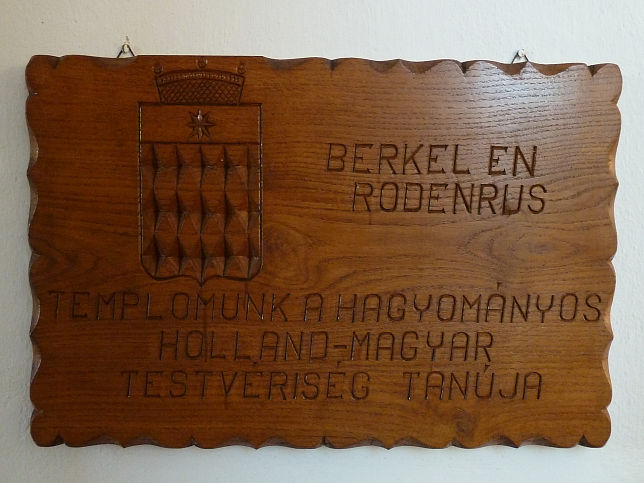 Bajnsenye, Niederlndisch-ungarische Freundschaft
