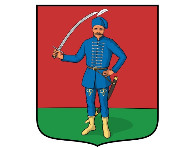 B, Wappen