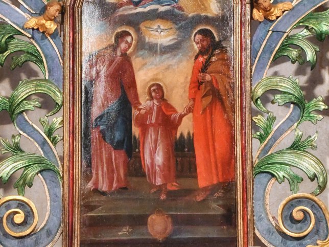 Csempeszkopcs, Kirche
