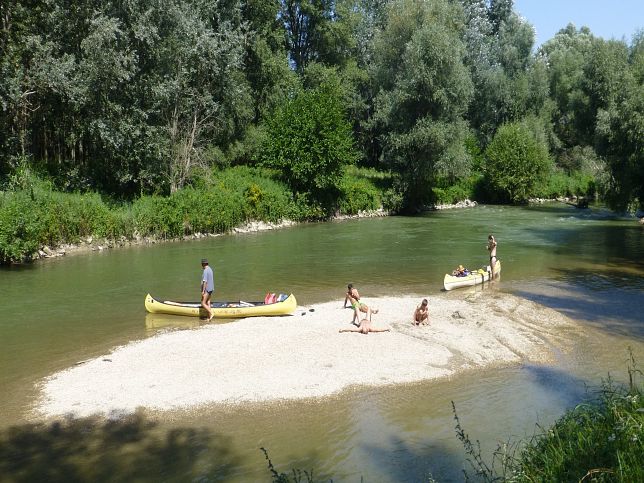 Dunasziget, Kleine Insel