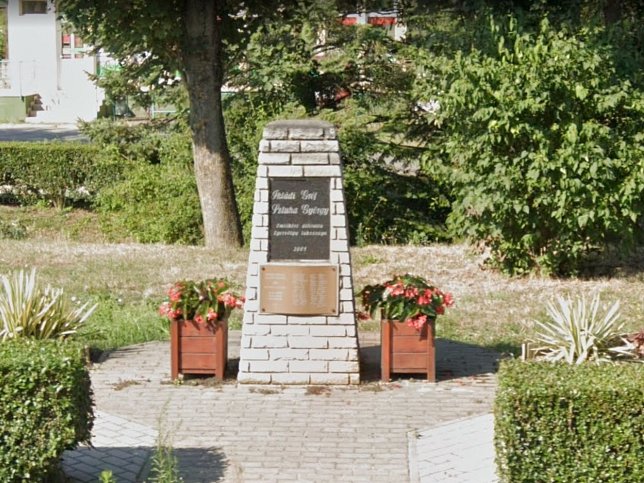 Egervlgy, Gyrgy-Denkmal