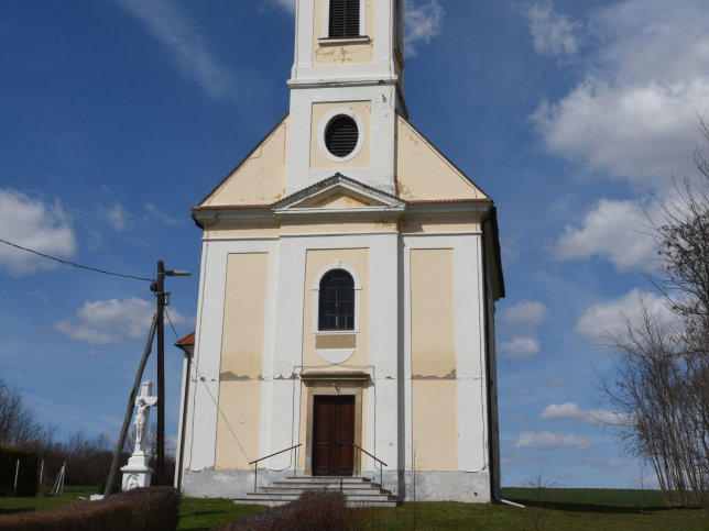 Egyh�zasr�d�c, Sankt Andreas-Kirche