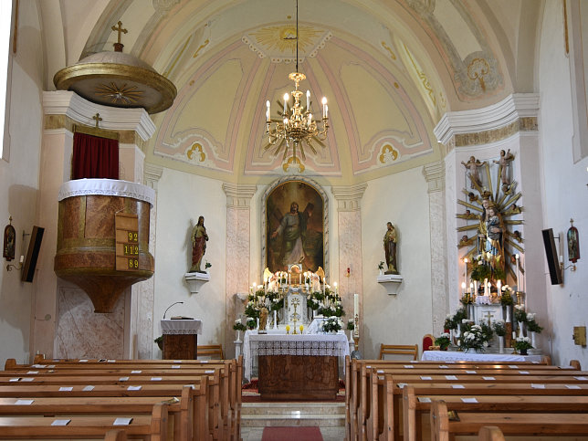 Egyh�zasr�d�c, Sankt Andreas-Kirche