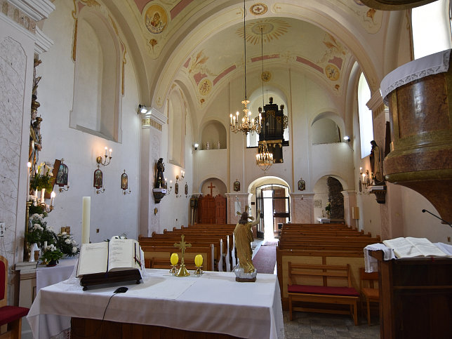 Egyh�zasr�d�c, Sankt Andreas-Kirche