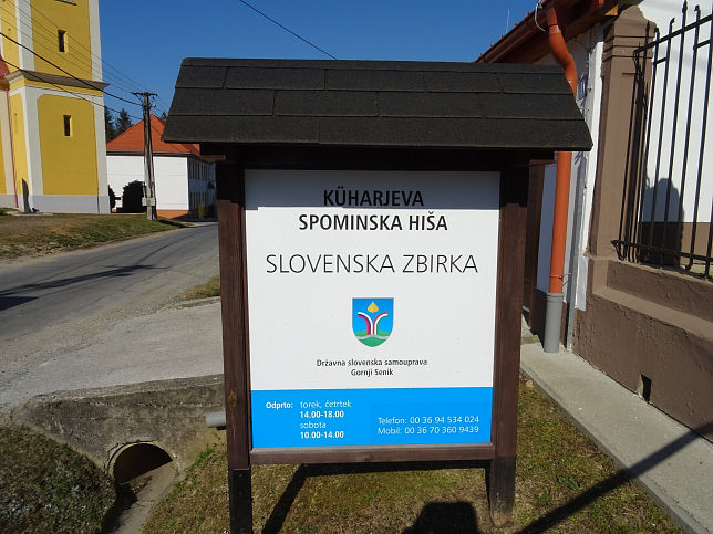 Felsőszlnk, Jnos Khr Gedenksttte