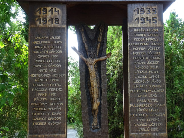 Gasztony, Kriegerdenkmal
