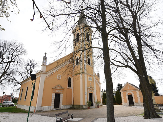 Gencsapti, Kirche in Nagygencs