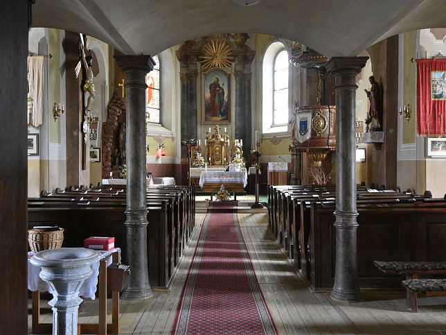 Gencsapti, Kirche in Nagygencs