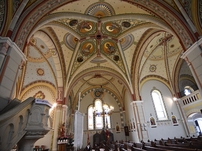 Gy�ngy�sfalu, Pfarrkirche Pfarrkirche St. Martin