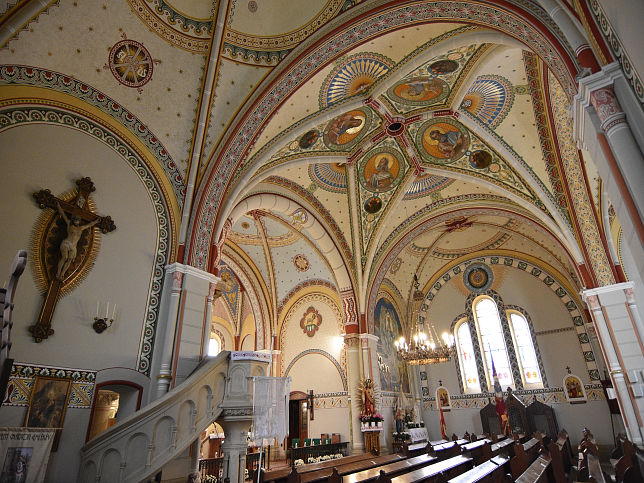 Gy�ngy�sfalu, Pfarrkirche Pfarrkirche St. Martin