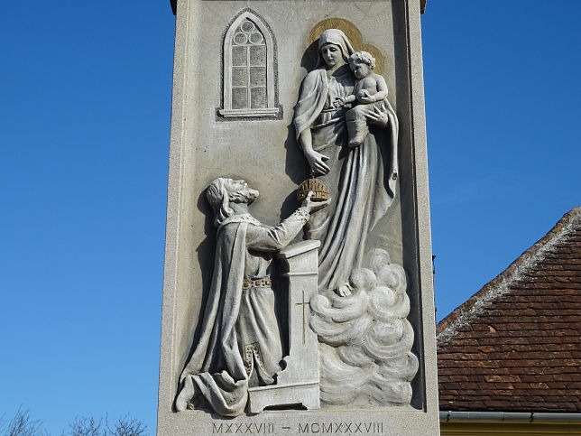 Harasztifalu, Kriegerdenkmal