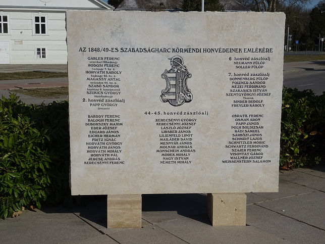 Krmend, Denkmal Ungarischer Unabhngigkeitskrieg 1848/49