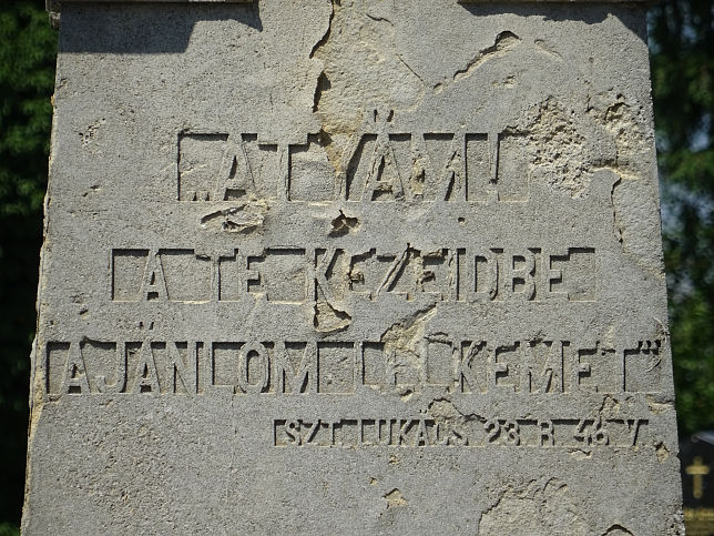 K�rmend, Friedhofskreuz 1911