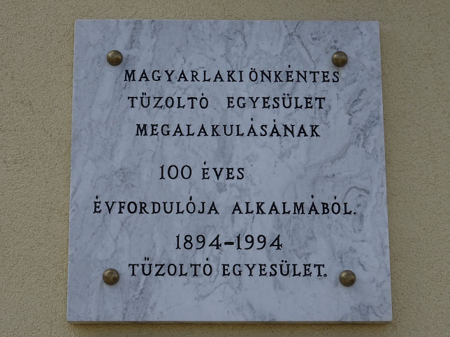Magyarlak, Feuerwehrhaus
