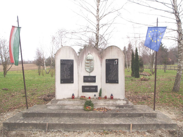 Magyarszombatfa, Kriegerdenkmal