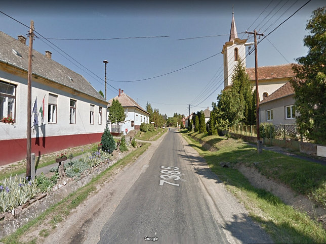 Nagytilaj, Ortsansicht