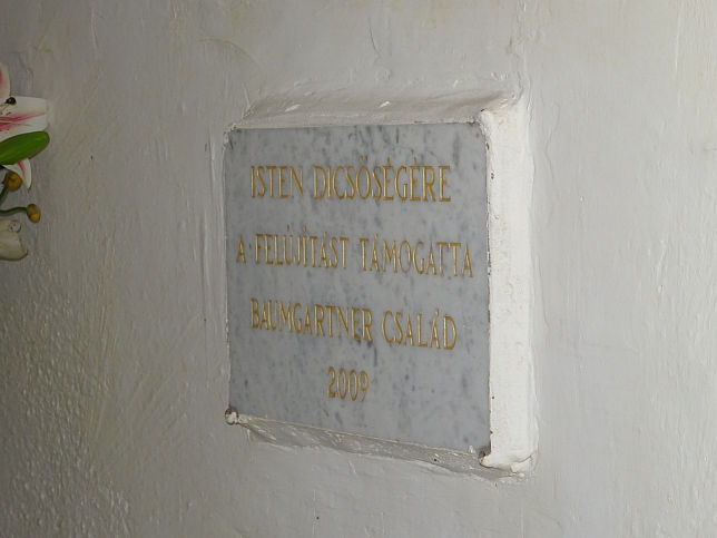 Nemesmedves, Marienkapelle