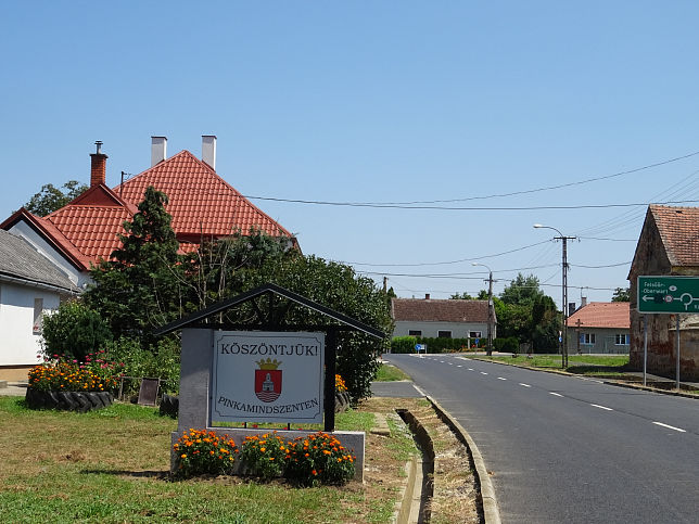 Pinkamindszent, Willkommen