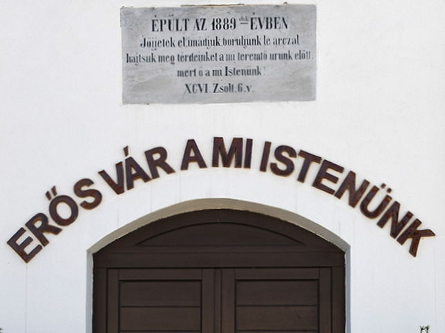 R�bcakapi, Evangelische Kirche