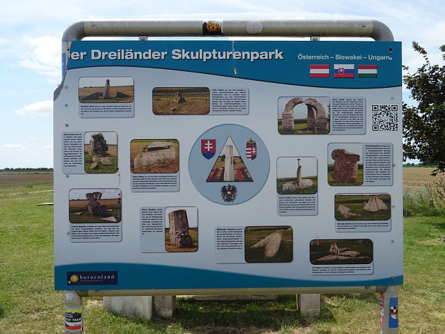 Rajka, Dreilnder-Skulpturenpark