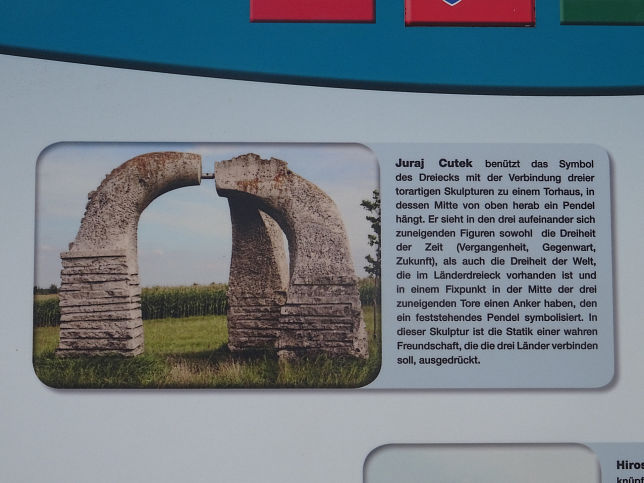 Rajka, Dreilnder-Skulpturenpark