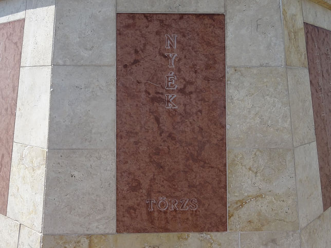 Rajka, Arp�d-Denkmal