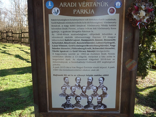 R�t�t, Arad-Gedenkpark