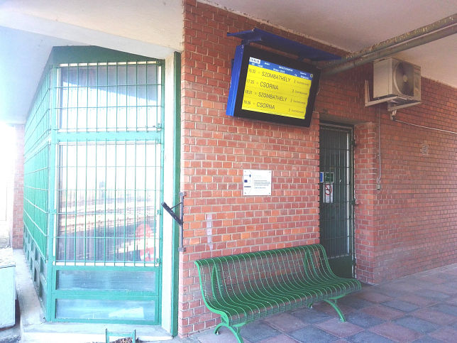 Sopronnmeti, Bahnhof