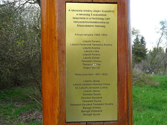 Szalaf�, Vertriebenendenkmal