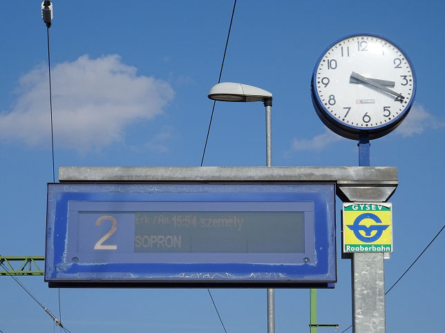 Szentgotthrd, Bahnhof