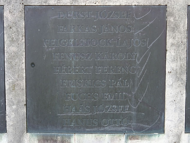 Szentgotthrd, Kriegerdenkmal