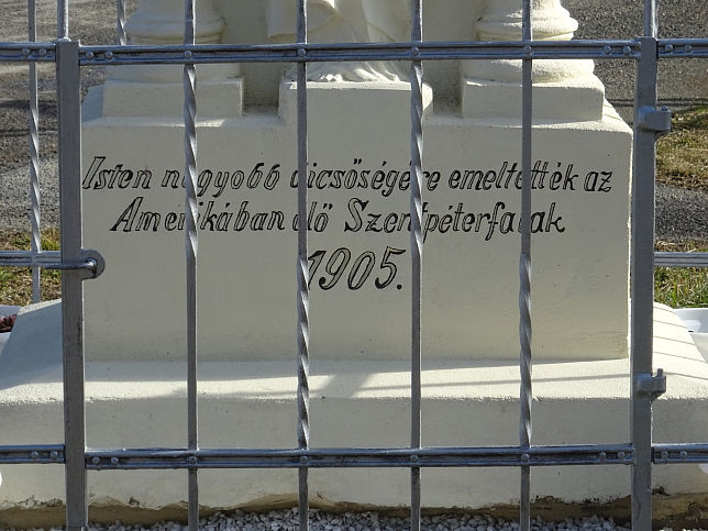 Szentp�terfa, Amerikanerkreuz