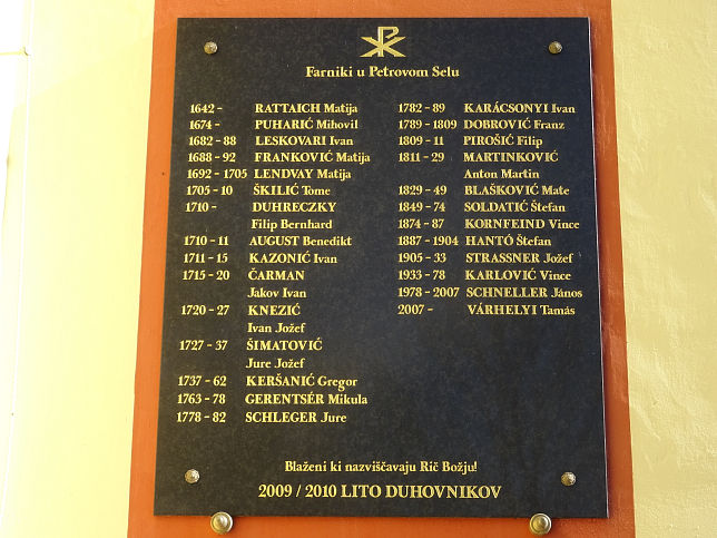 Szentp�terfa, Kirche Sankt Peter und Paul