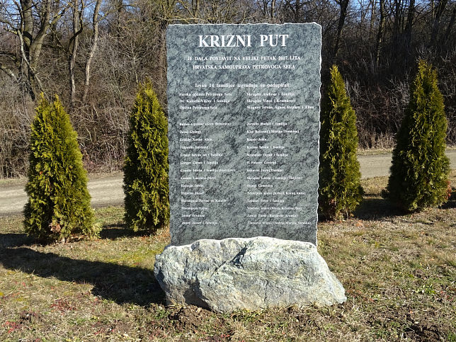 Szentp�terfa, Kreuzweg, Namen