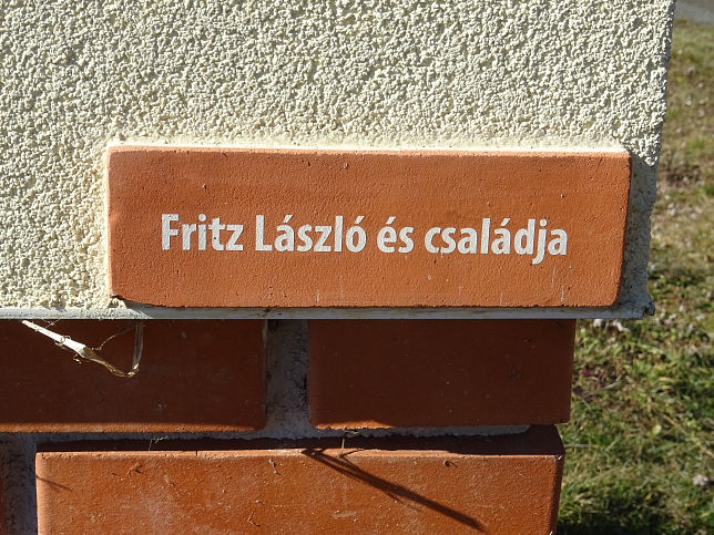 Szentp�terfa, Kreuzweg, Station 1