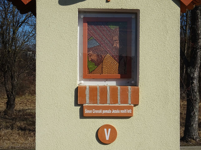 Szentp�terfa, Kreuzweg, Station 5