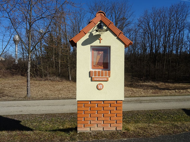 Szentp�terfa, Kreuzweg, Station 7