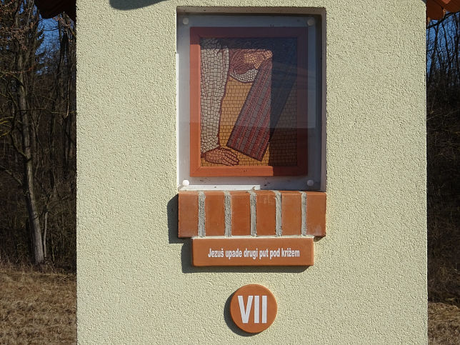 Szentp�terfa, Kreuzweg, Station 7