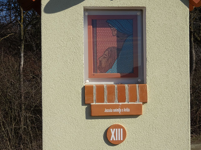 Szentp�terfa, Kreuzweg, Station 13