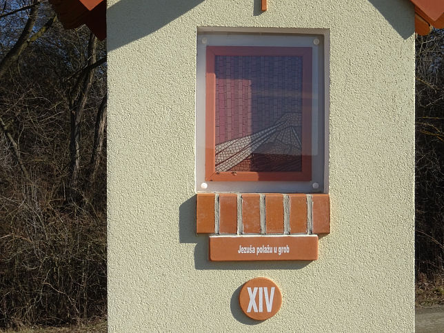 Szentp�terfa, Kreuzweg, Station 14