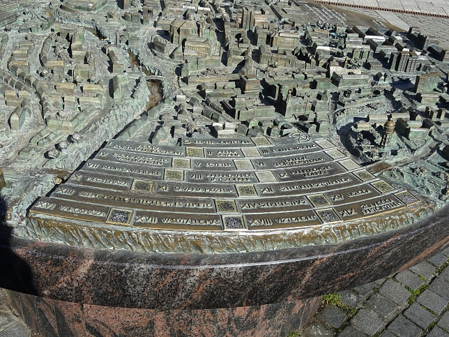 Szombathely, Stadtmodell (V�rosmakett)