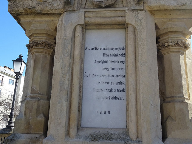 Szombathely, Dreifaltigkeitssule