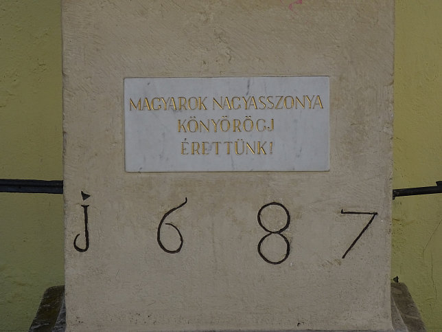 Szombathely, Statue der Muttergottes der Ungarn