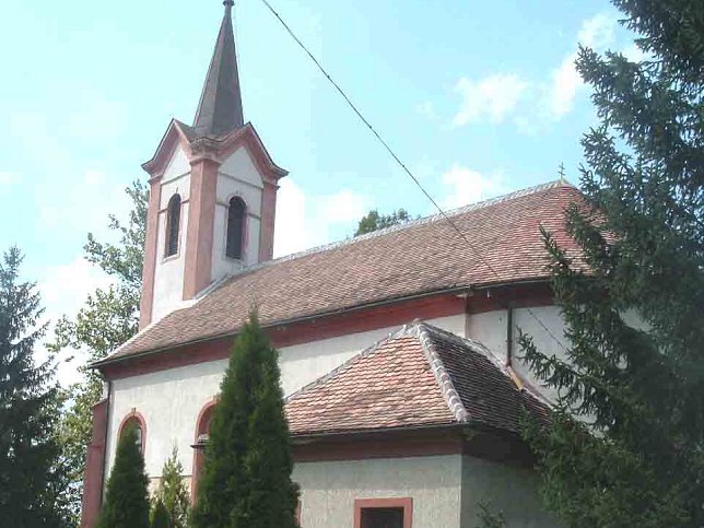 Tplnszentkereszt, Kirche