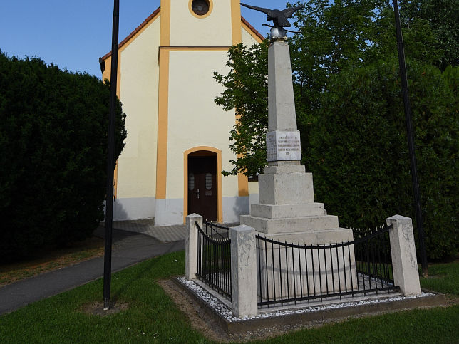 Vasasszonyfa, Kriegerdenkmal