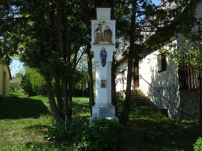 Vaskeresztes, Bildstock der Heiligsten Dreifaltigkeit